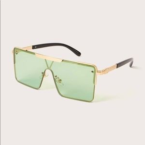Flat Top Tinted Lens Sunglasses